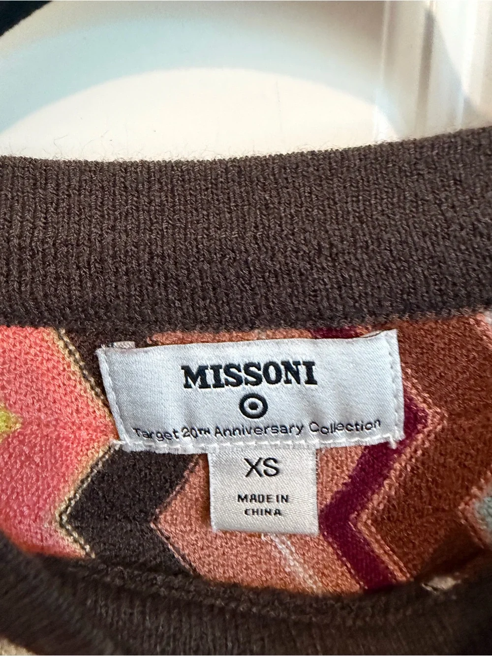 Missoni for target tank dress, size xs